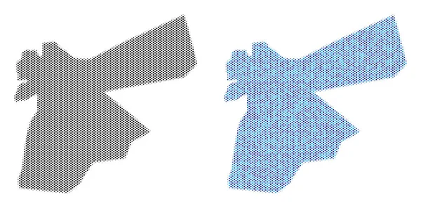 Piksel Jordan Map soyutlamalar