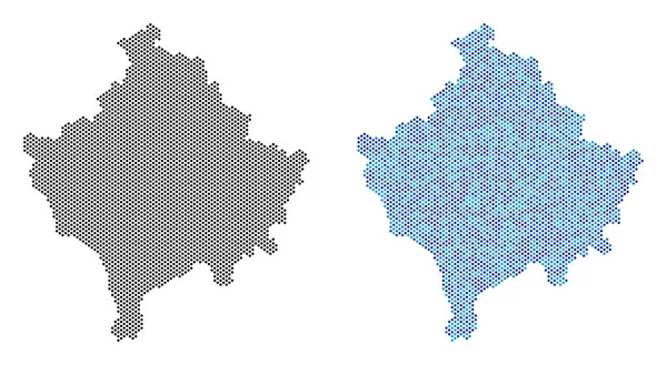 Nokta Kosova harita soyutlamalar