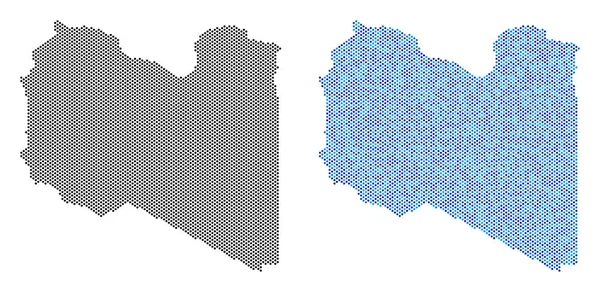 Nokta Libya harita soyutlamalar