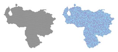 Nokta Venezuela harita soyutlamalar