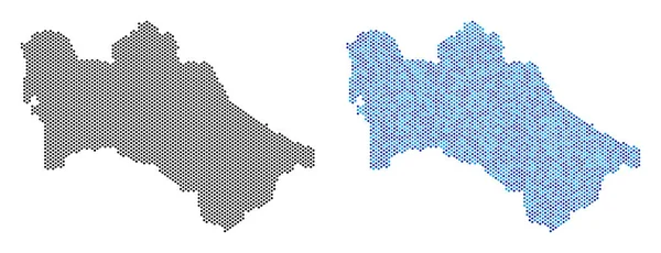 Nokta Türkmenistan harita soyutlamalar