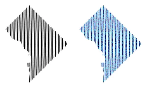 Nokta Washington Dc harita soyutlamalar