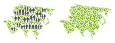 İnsanlar ve Flora Asya Haritası