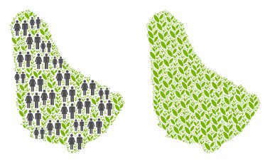 İnsanlar ve tarım Barbados Haritası