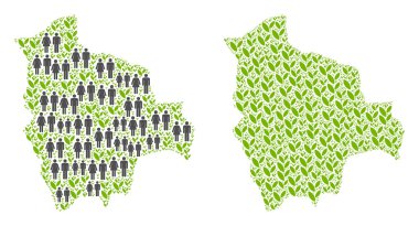 İnsanlar ve doğa Bolivya Haritası