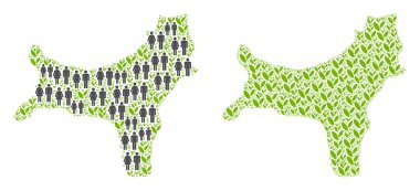 Demografi ve çevre Christmas Adası Haritası