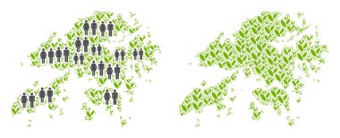 İnsanlar ve doğa Hong Kong Haritası