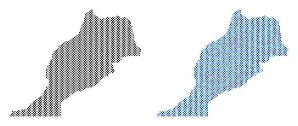 Nokta Fas harita soyutlamalar