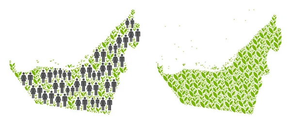 İnsanlar ve tarım Arap Emirlikleri harita