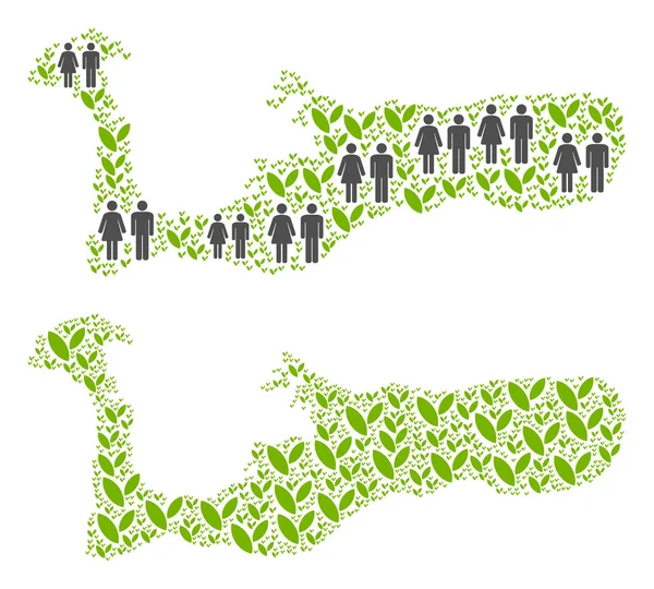 Demografi ve Doğa Grand Cayman Adaları'ndaki harita