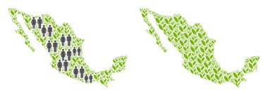 İnsanlar ve tarım Meksika Haritası