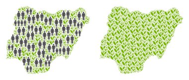 Demografi ve çevre Nijerya Haritası