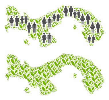 Demografi ve çevre Panama Haritası