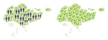 Demografi ve doğa Singapur göster