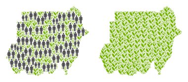 İnsanlar ve doğa Sudan Haritası