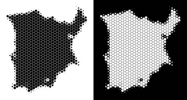 Noktalı yarım ton Koh Samui Haritası