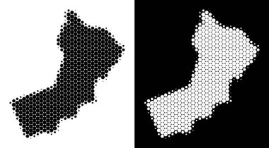 Nokta yarı ton Umman Haritası