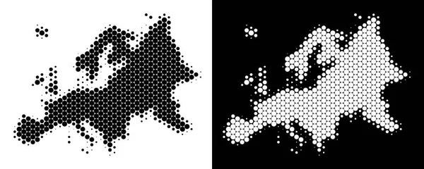 Nokta yarı ton Avrupa Haritası