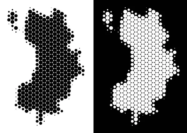 Nokta yarı ton Koh Tao Tayland ada Haritası