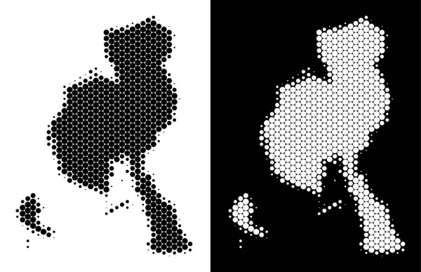 Noktalı yarım ton: Veraguas il Haritası