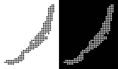 Nokta Baykal Gölü harita