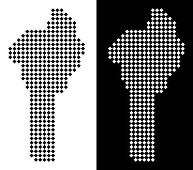 Nokta Benin Haritası