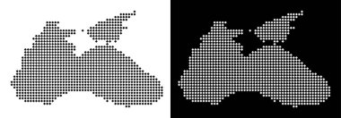 Noktalı Karadeniz harita