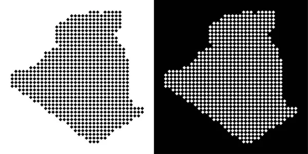 Noktalı Cezayir Haritası