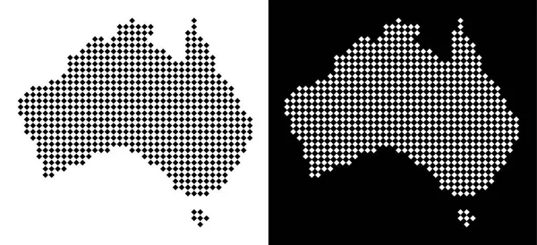 Nokta Avustralya harita