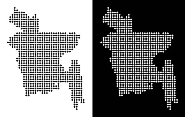 Nokta Bangladeş Haritası