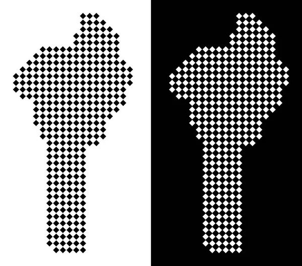 Nokta Benin Haritası