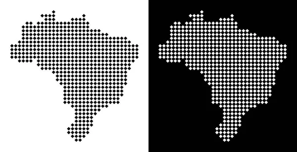 Nokta Brezilya harita