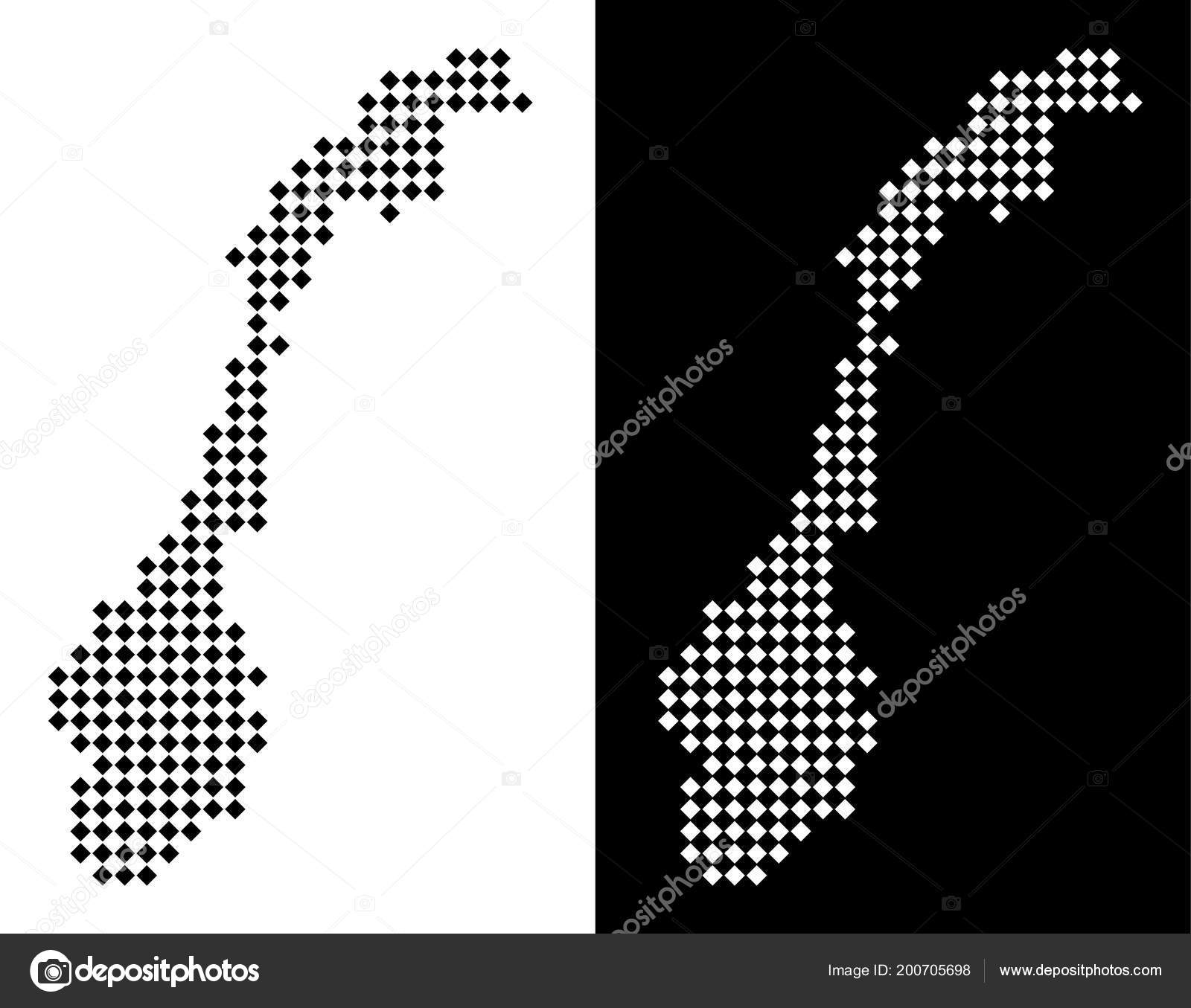 Abstract Geographic Maps In Black And White Colors On White Abstract Geographic Maps In Black And White Colors On White