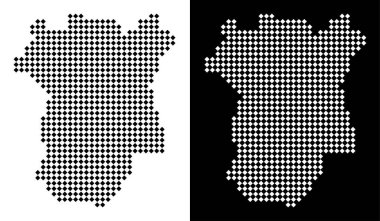 Piksel Çeçenistan harita