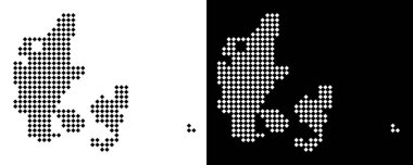 Nokta Danimarka harita