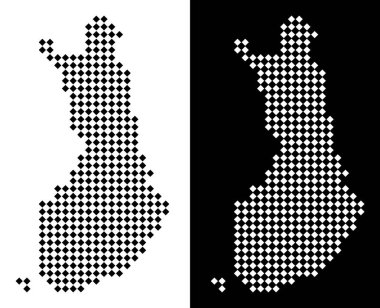 Piksel Finlandiya Haritası