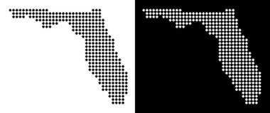 Piksel Florida harita