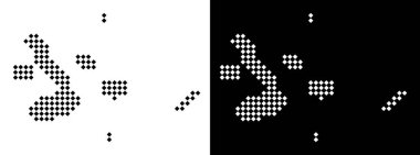 Noktalı Galapagos Adaları Haritası