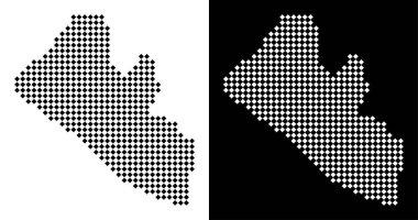 Piksel Liberya Haritası