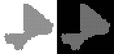 Noktalı Mali Haritası