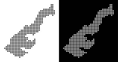 Piksel Monako Haritası