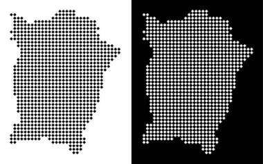 Noktalı Penang Adası Haritası