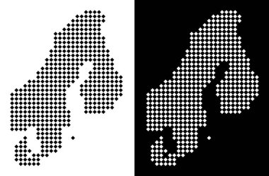 Piksel Scandinavia harita