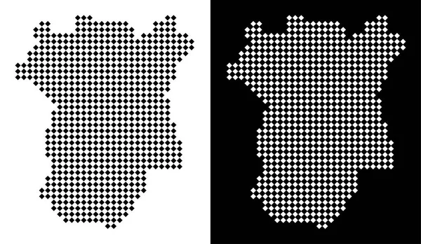 Piksel Çeçenistan harita