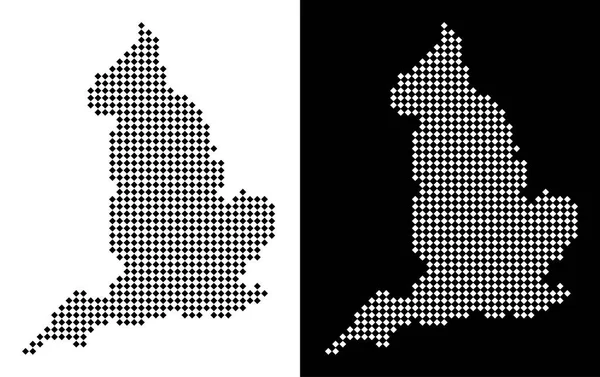 Piksel İngiltere harita