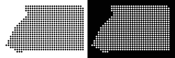 Piksel Ekvator Ginesi harita