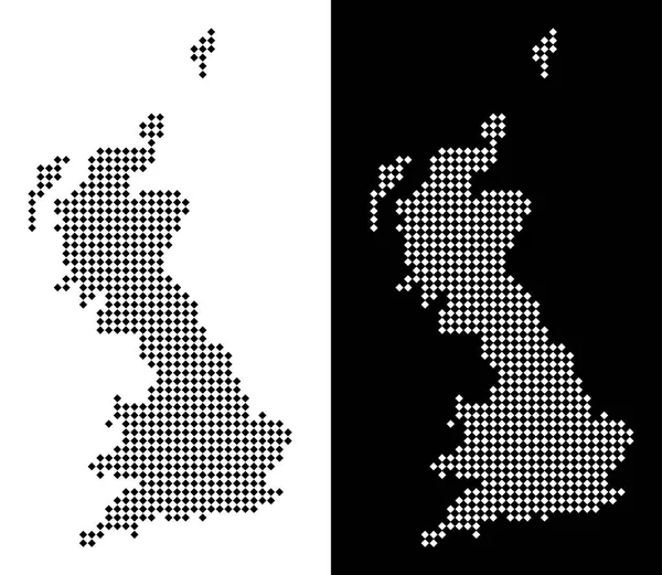 Nokta İngiltere harita