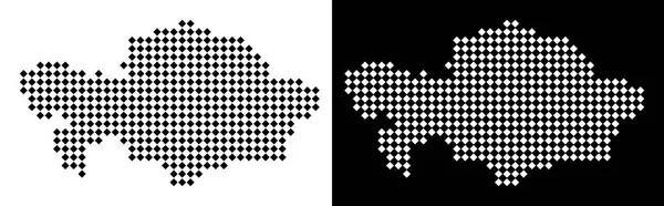 Nokta Kazakistan Haritası