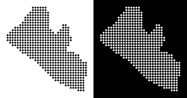 Piksel Liberya Haritası