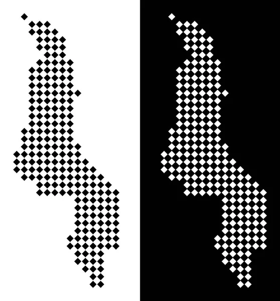 Noktalı Malavi Haritası